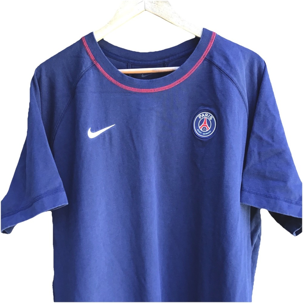 Nike Paris Saint-Germain PSG Training Top Men's 2XL Blue Soccer Football Shirt